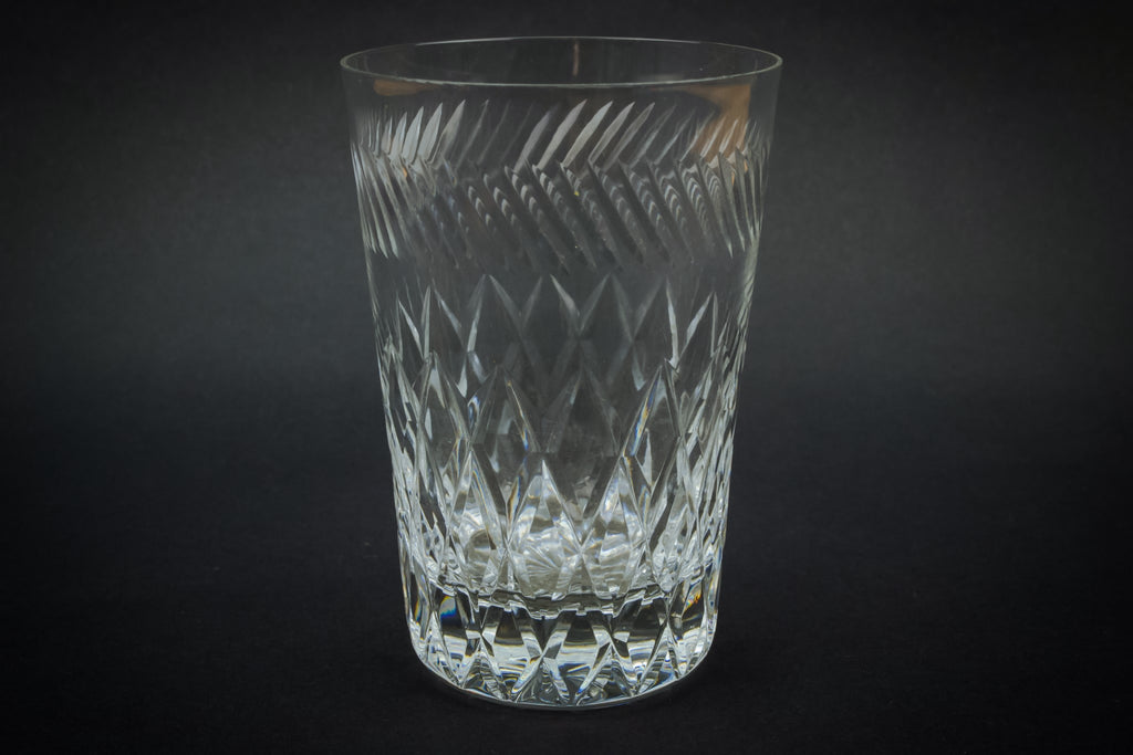 2 whisky tumbler glasses