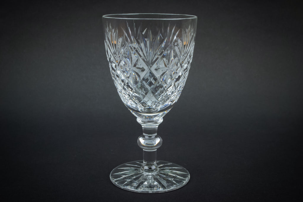 6 Webb Corbett wine glasses
