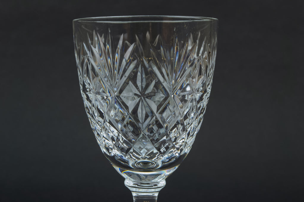 6 Webb Corbett wine glasses