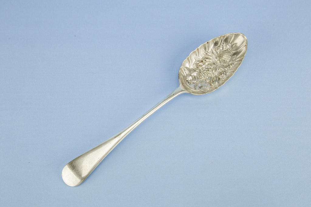Victorian serving spoon
