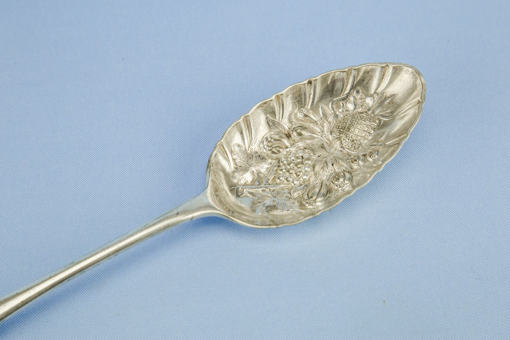 Victorian serving spoon