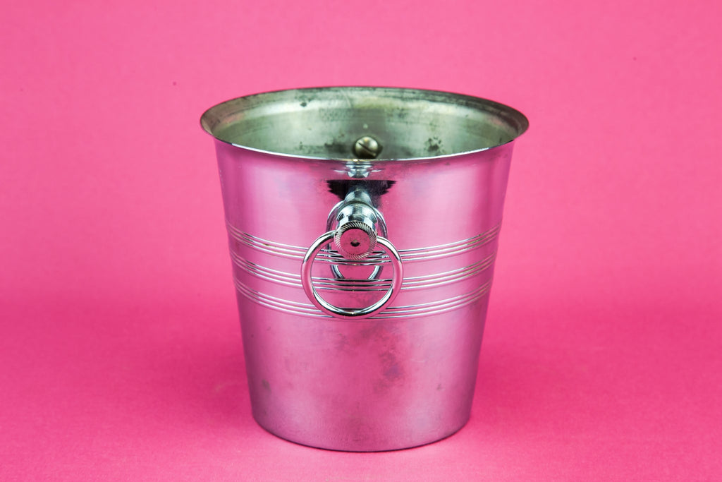 Chromed wine cooler