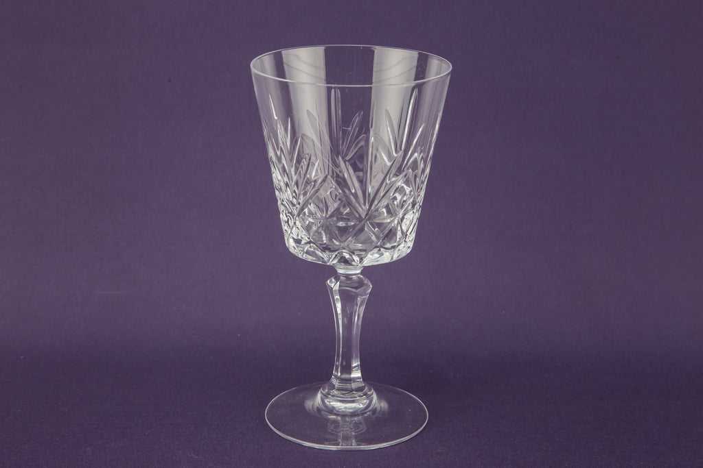 6 wine stem glasses
