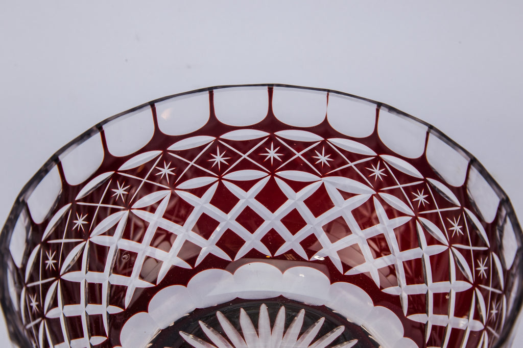 Charming red bowl
