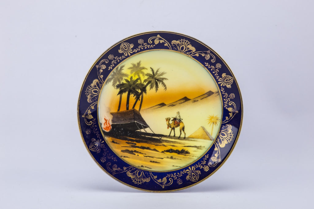 Art Deco porcelain plate
