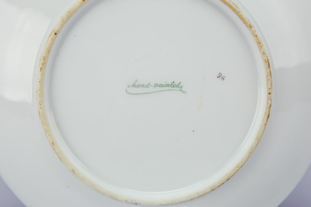 Art Deco porcelain plate
