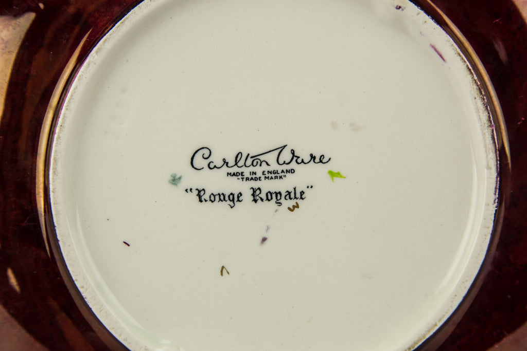 Art Deco pottery serving dish