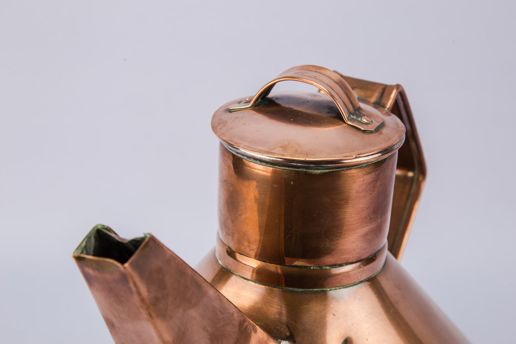 Arts & Crafts copper kettle