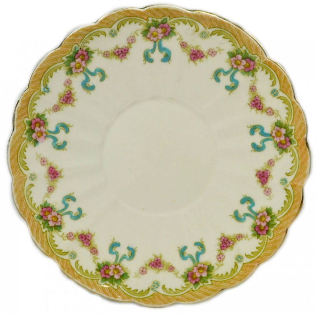 Turquoise cake plate