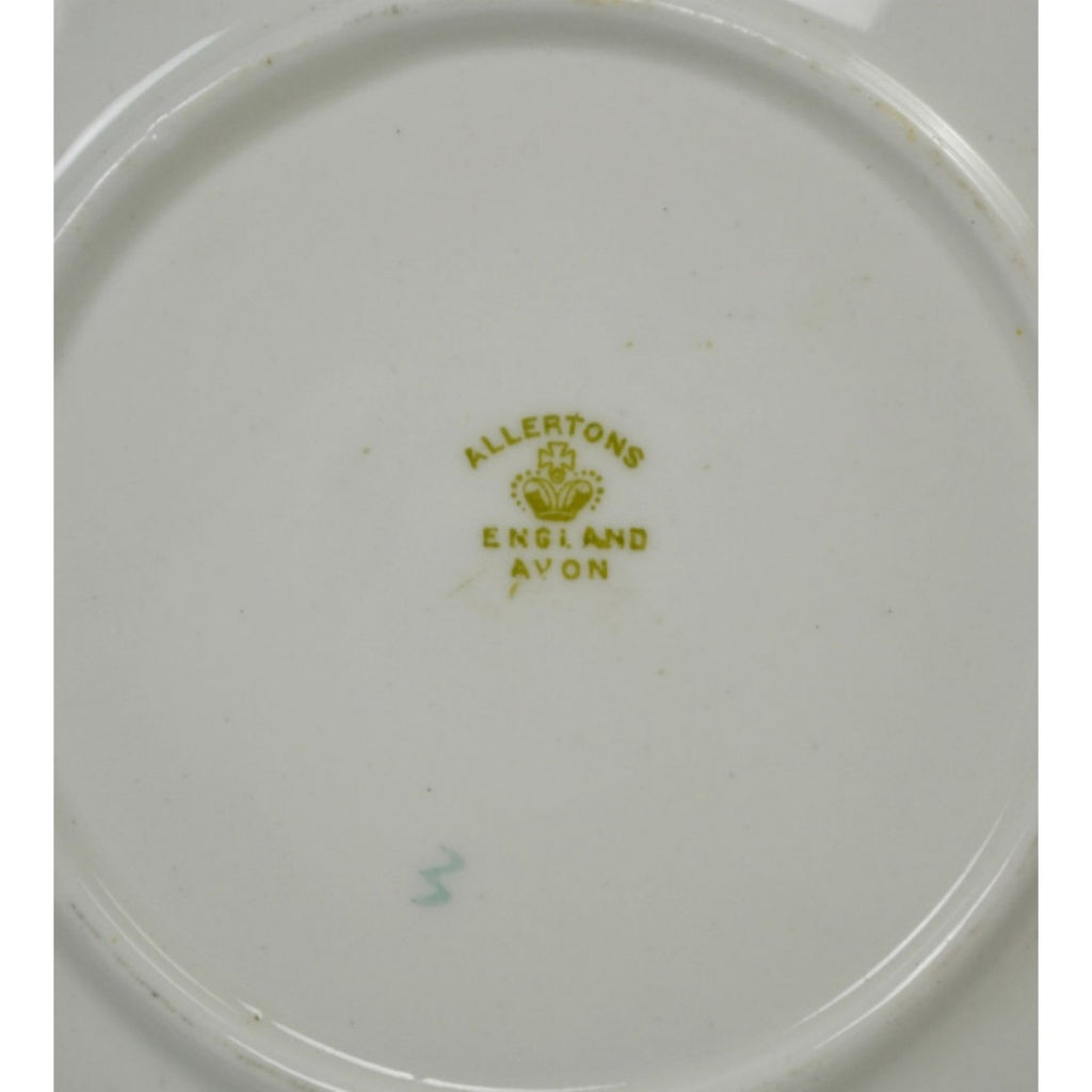 Turquoise cake plate