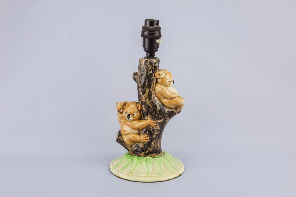 Koala ceramic lamp