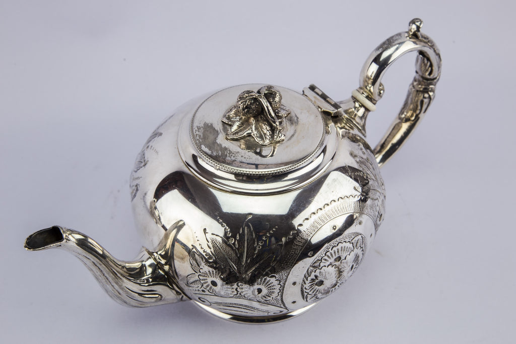 Silver plated tea set