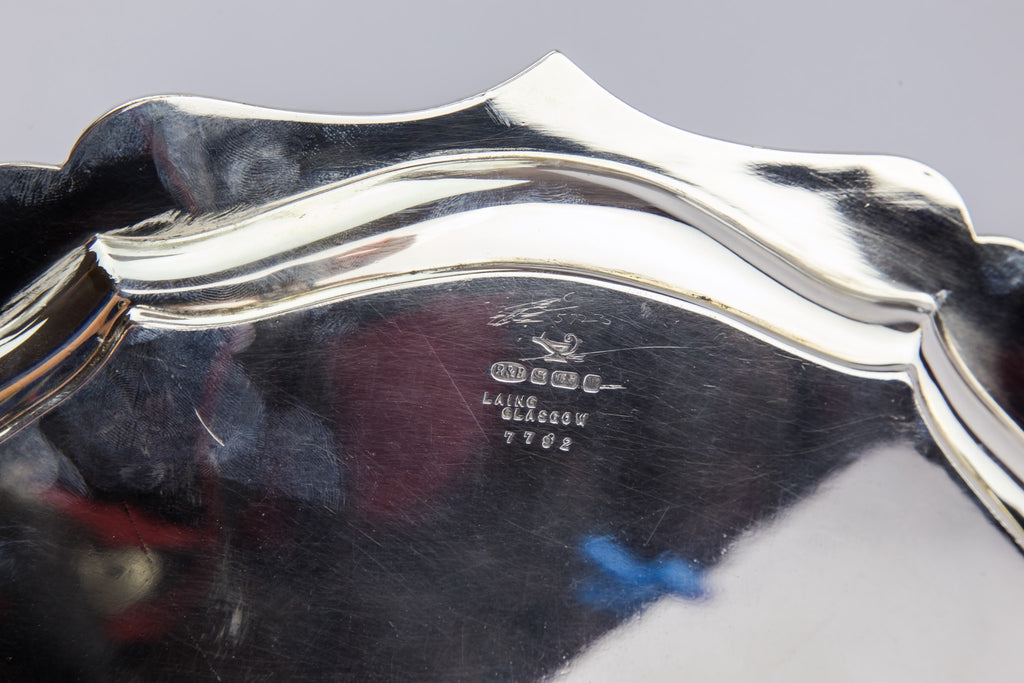 Silver plated drinks tray