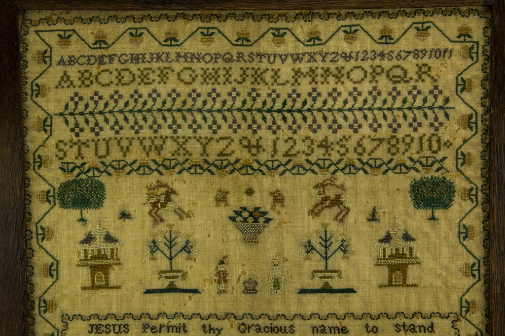 Framed sampler
