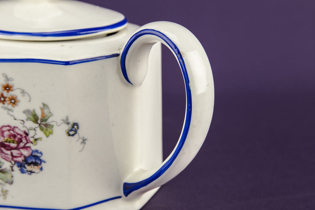 Panelled Art Deco teapot