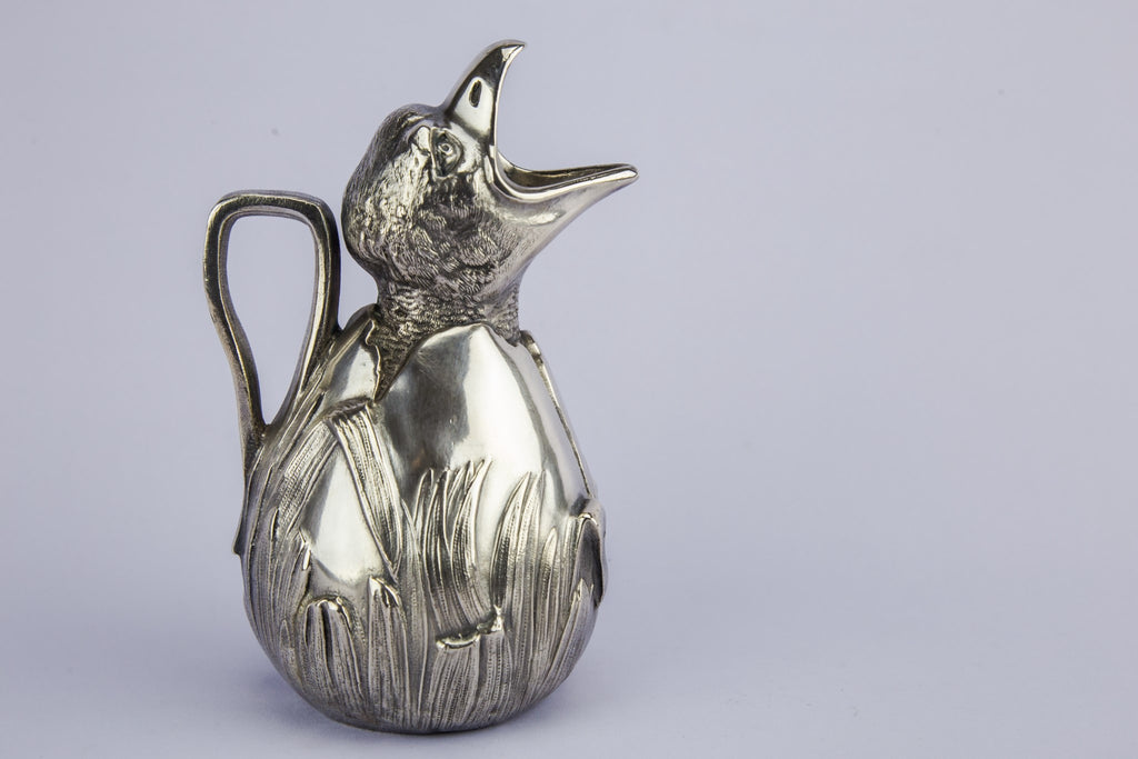 Art Nouveau pewter jug