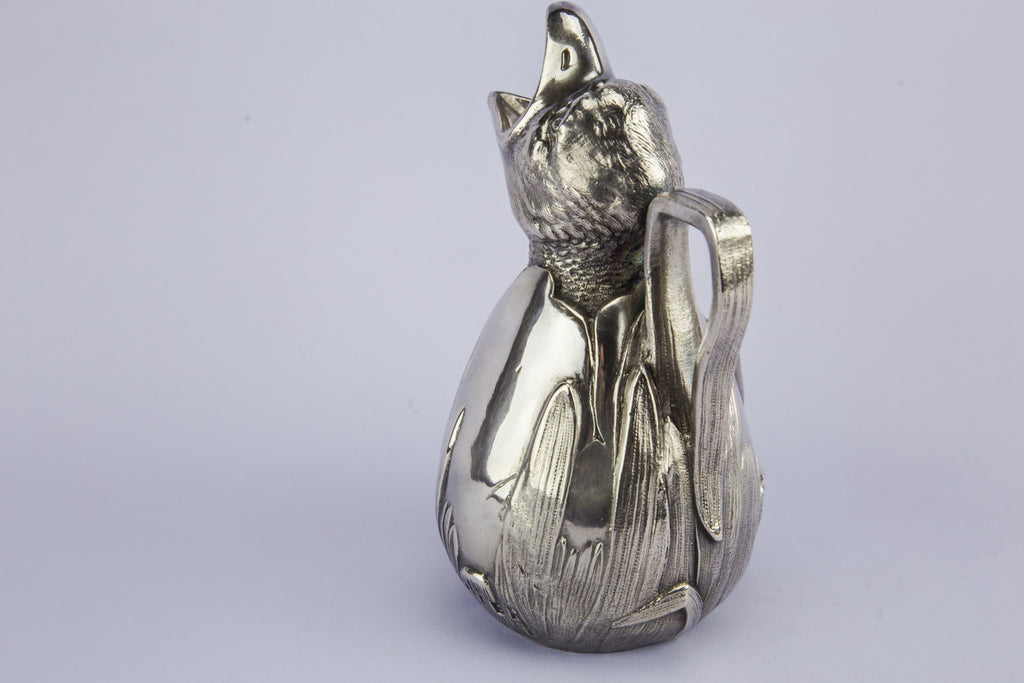 Art Nouveau pewter jug