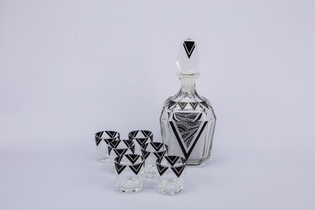 Art Deco decanter set