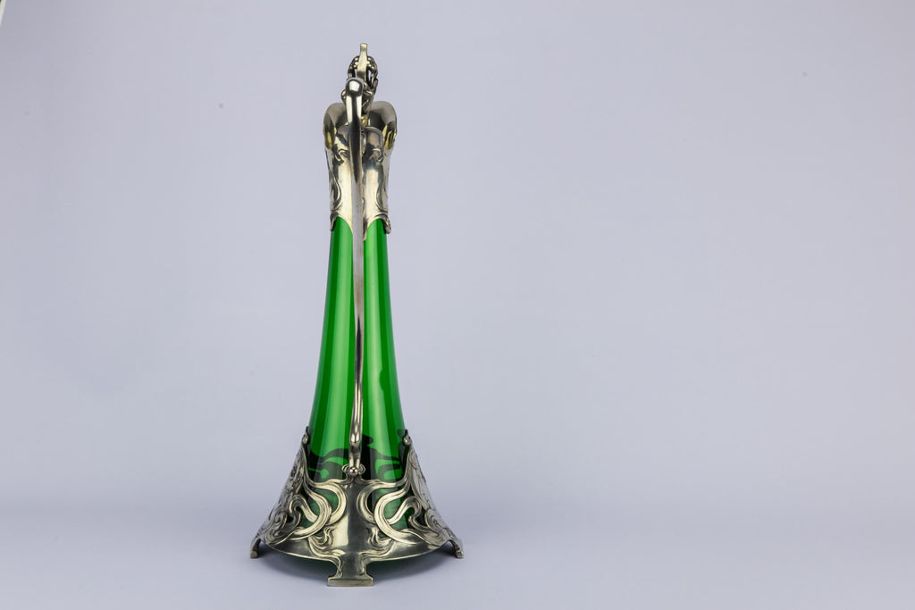 Art Nouveau wine carafe