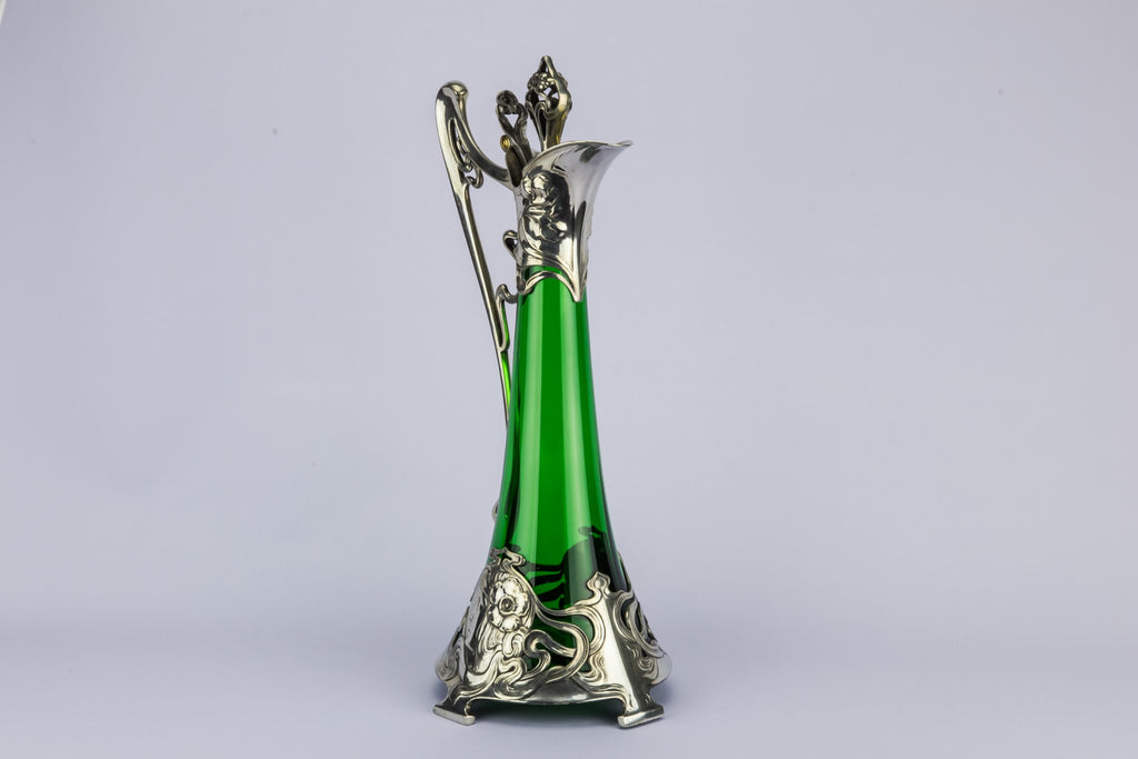 Art Nouveau wine carafe