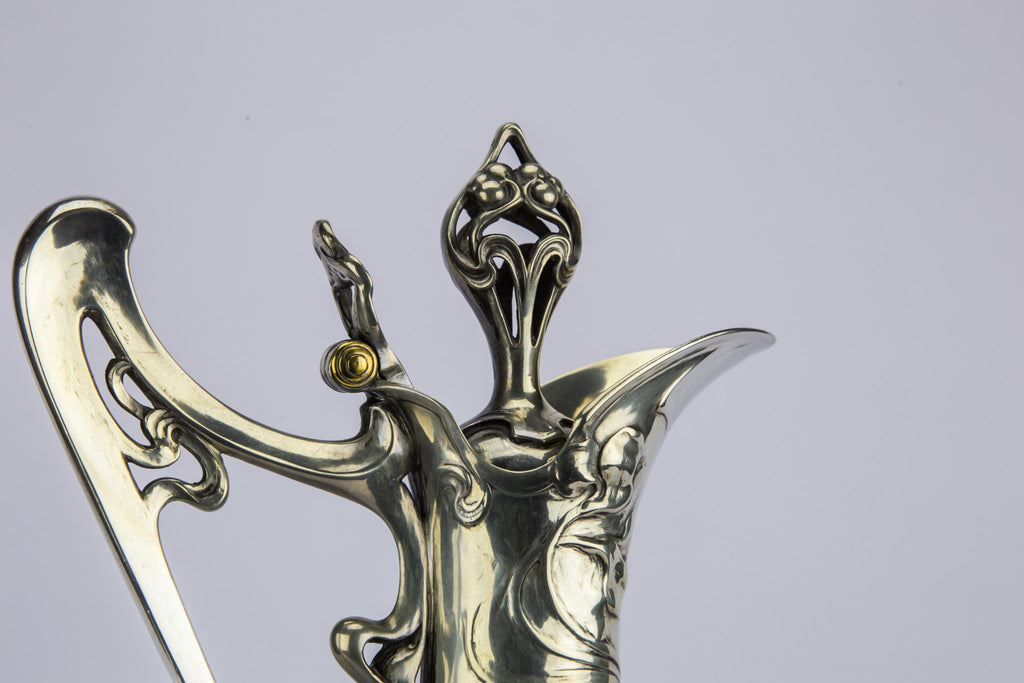 Art Nouveau wine carafe