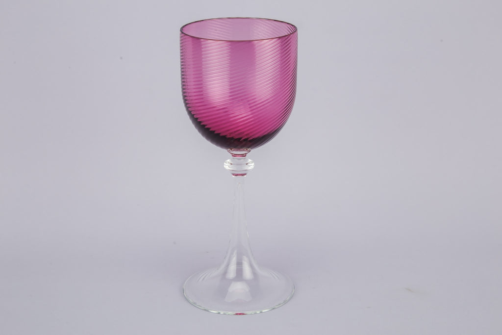 6 medium wine glasses