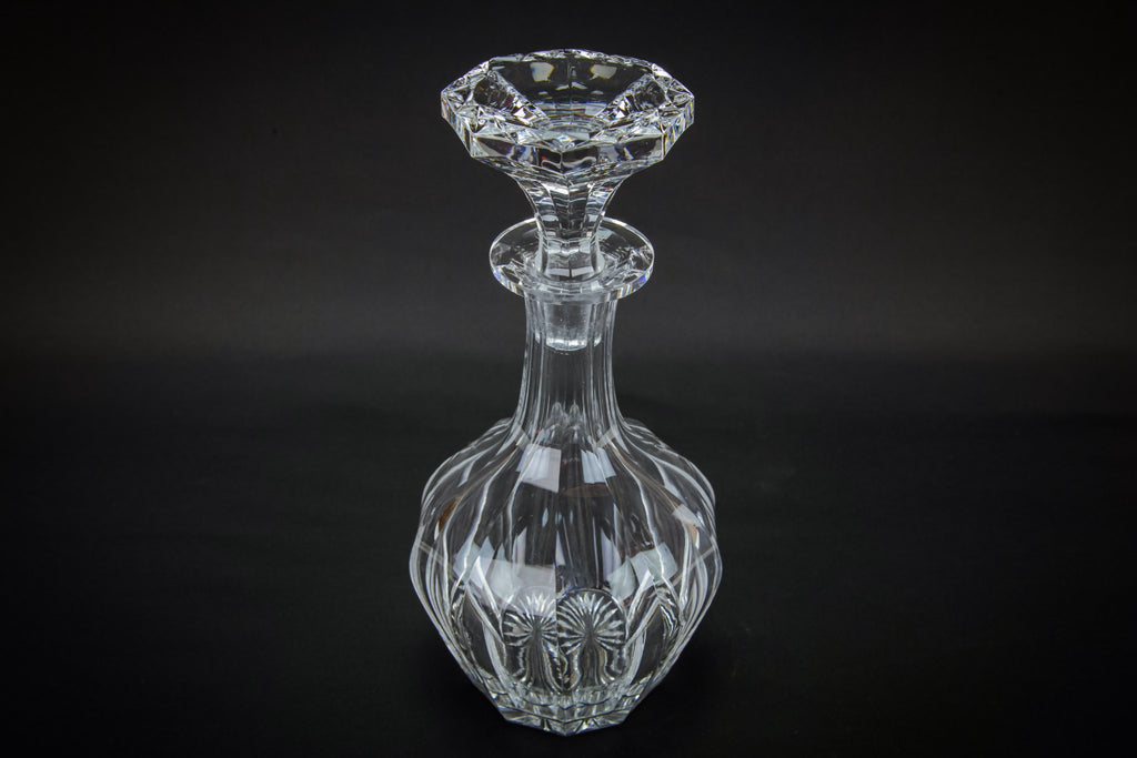 Cut glass sherry decanter