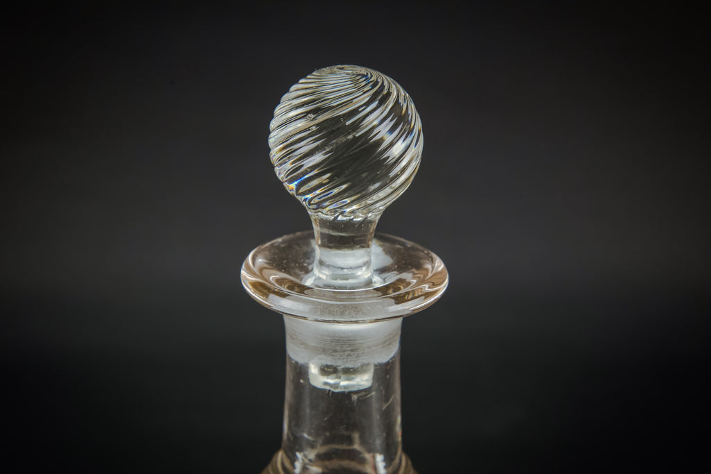 Blown glass decanter