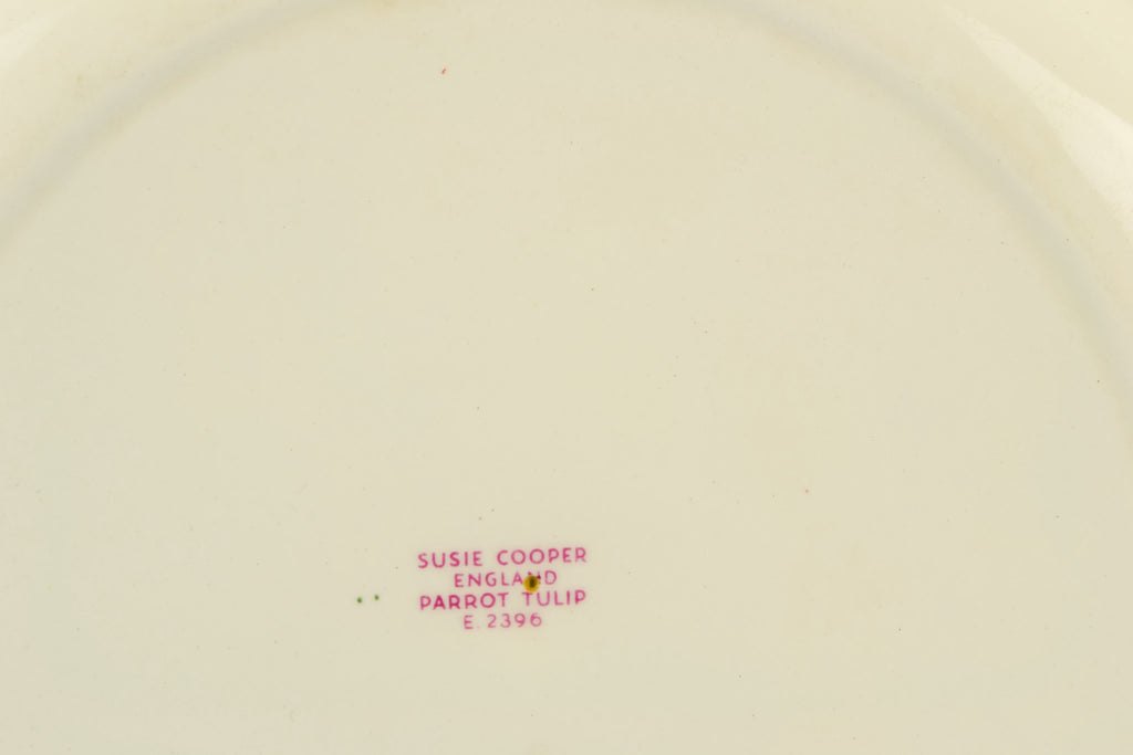 Painted dinner plate