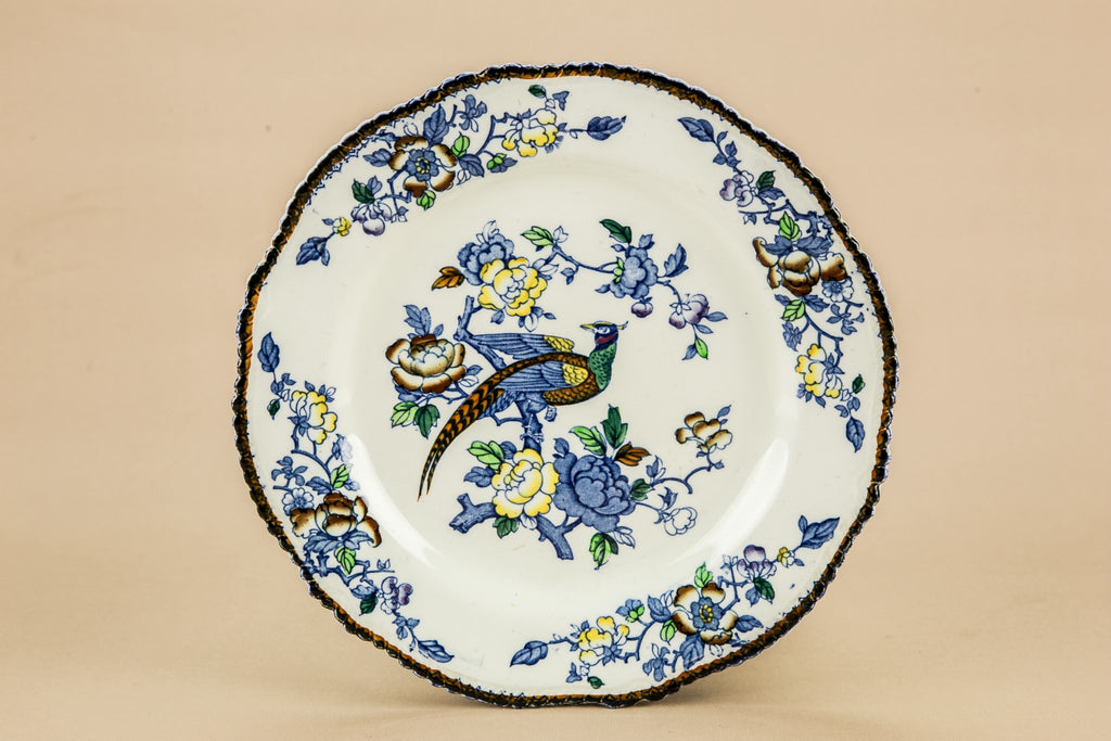 Pottery Art Deco cake plate