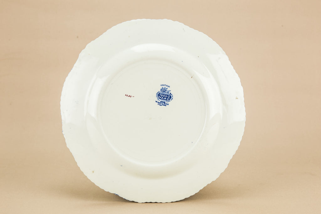 Pottery Art Deco cake plate