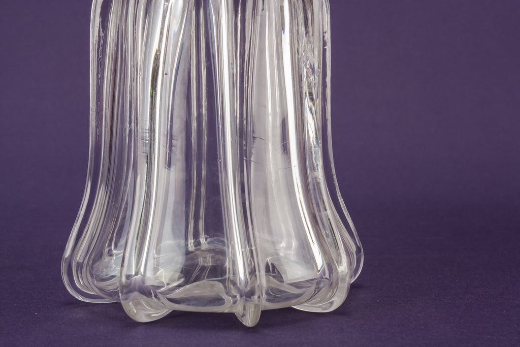 Blown glass decanter