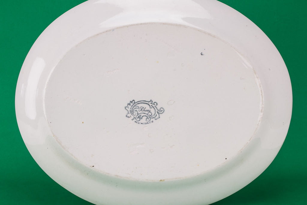 High Victorian pottery platter
