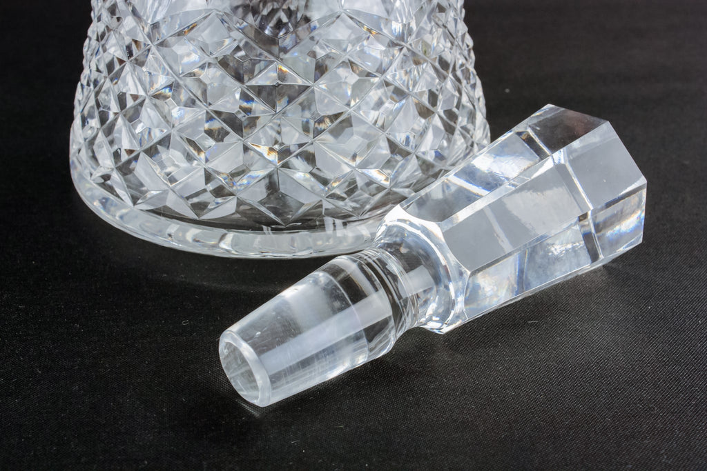 Waterford cut glass decanter