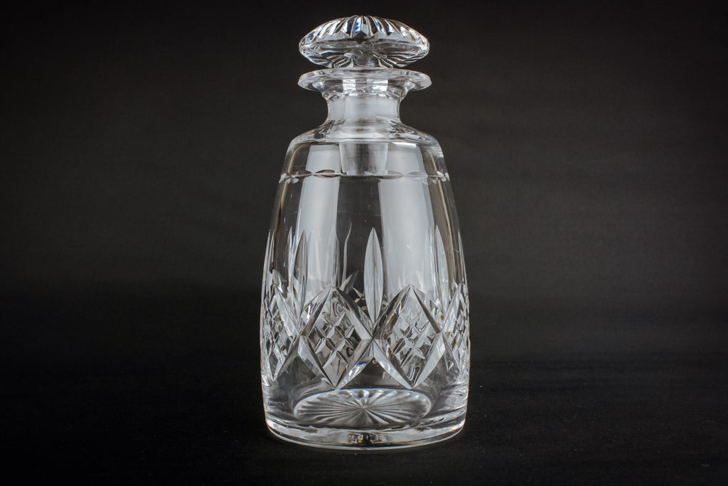 Moulded glass decanter