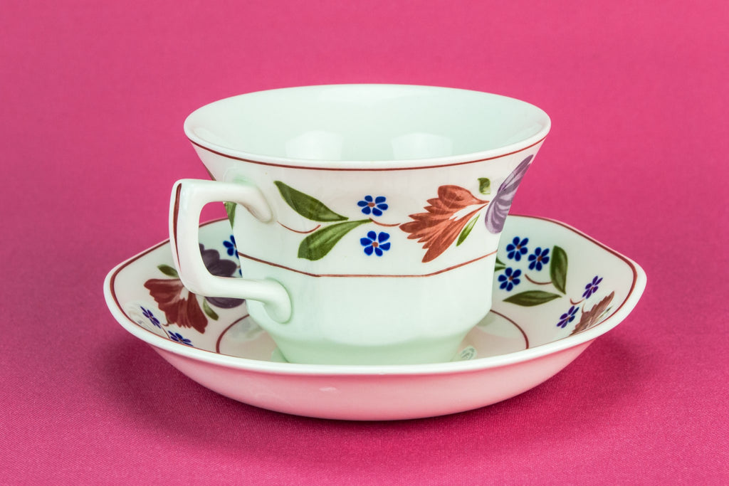 Retro tea set for six