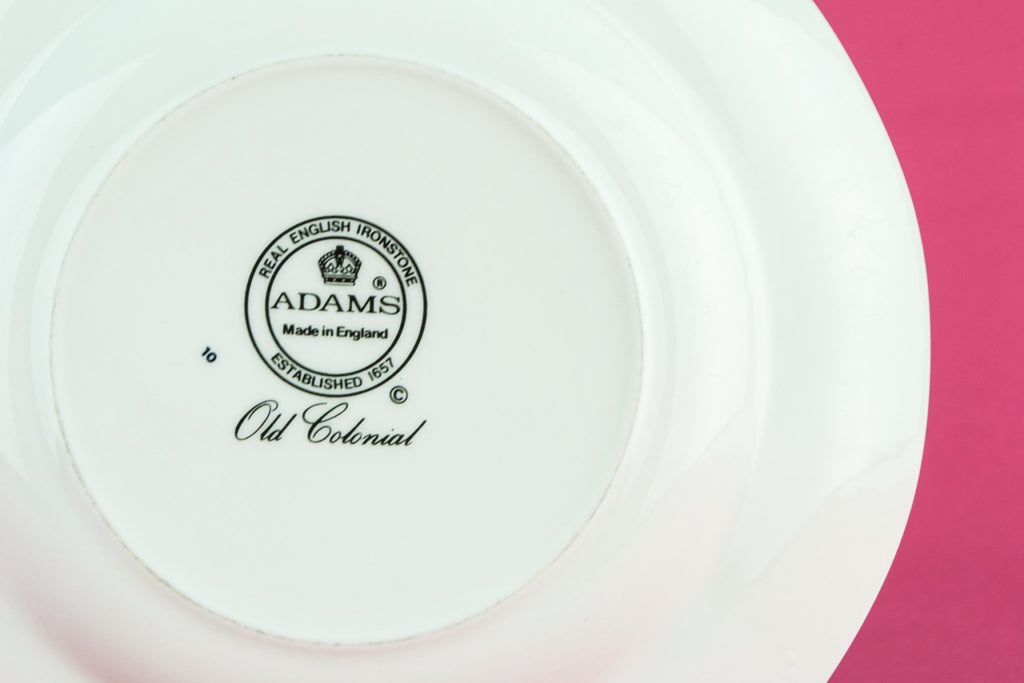 4 Retro pottery plates