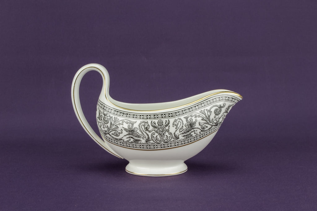 Wedgwood bone china gravy boat