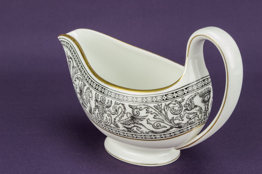Wedgwood bone china gravy boat