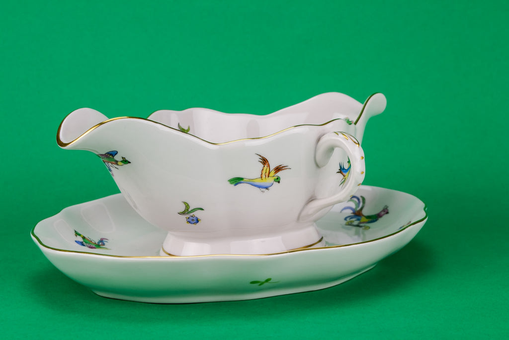 Herend large gravy boat
