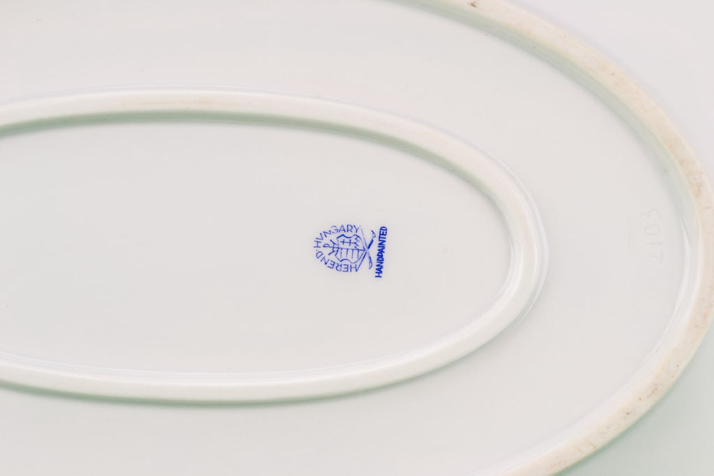 Herend porcelain platter