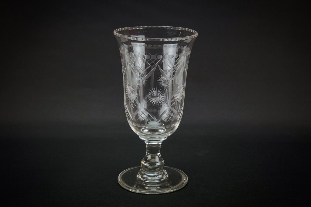 Glass Neo-Classical vase
