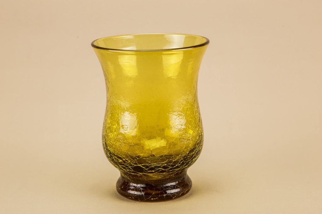 Glass Art Deco vase