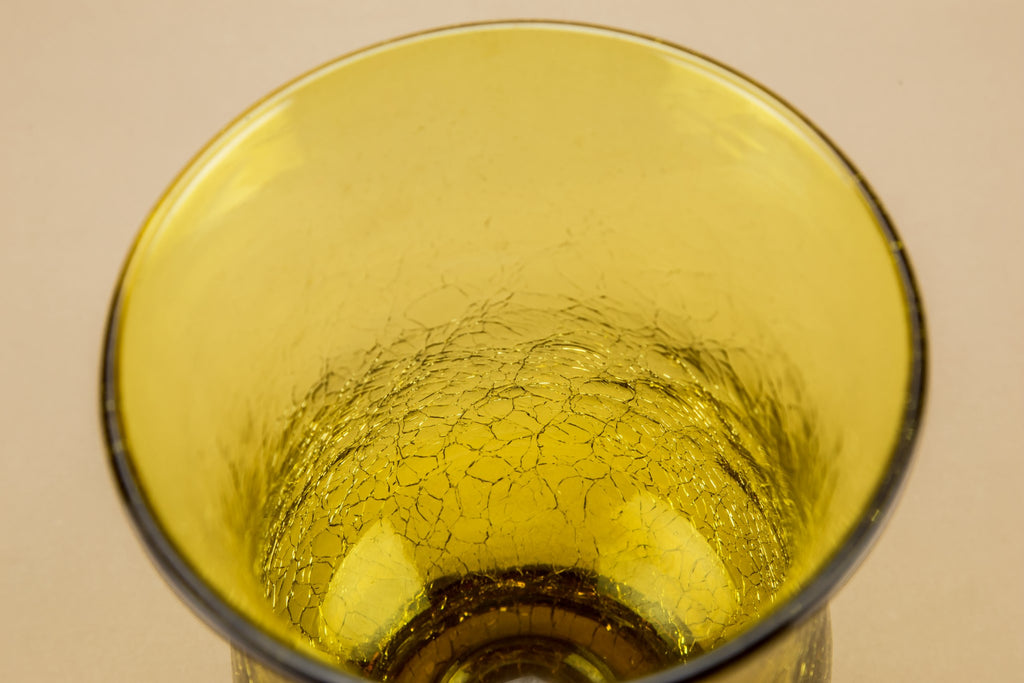 Glass Art Deco vase