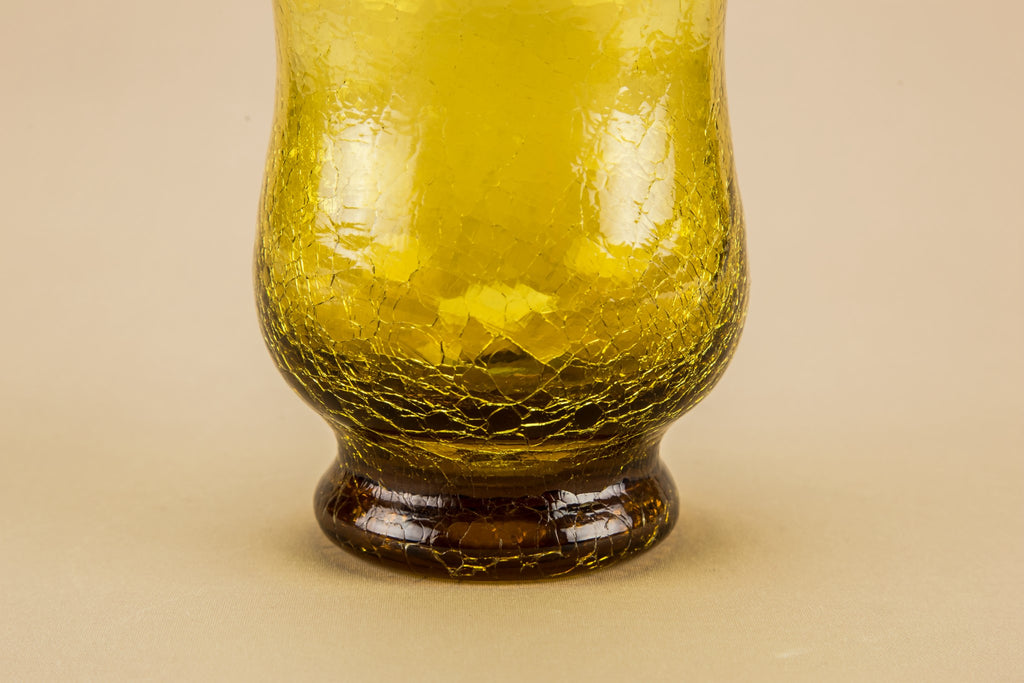 Glass Art Deco vase