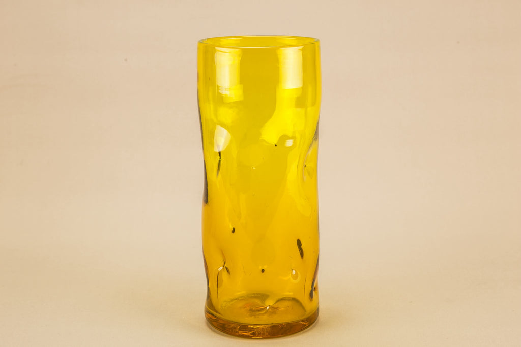 Modernist glass vase
