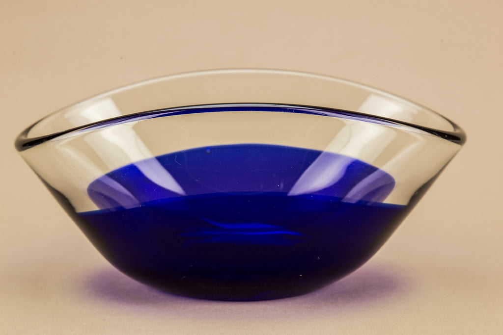 Modernist glass bowl
