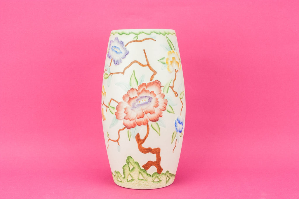 Colourful floral vase