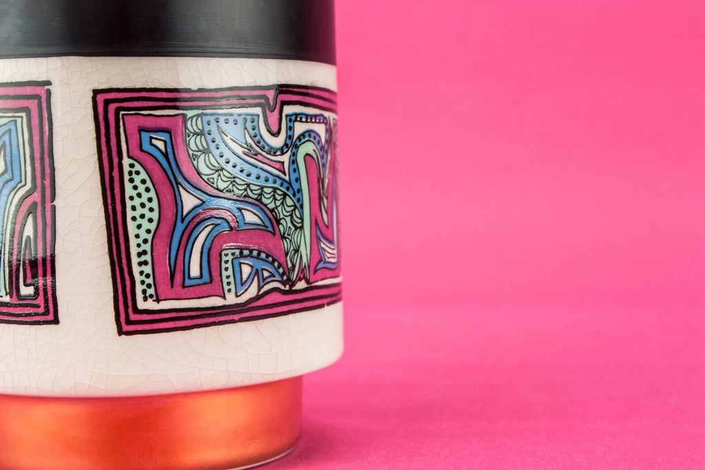 Modernist pottery vase