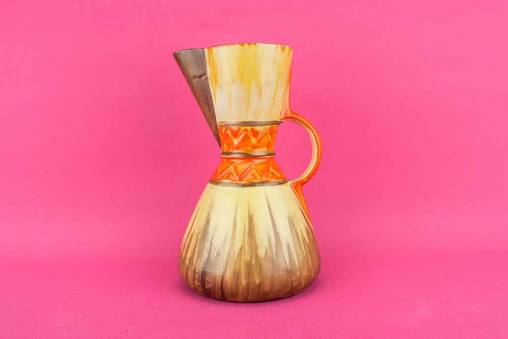 Art Deco pottery jug